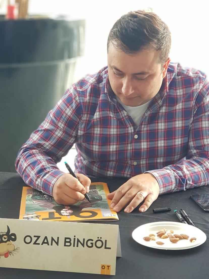Ankara Kitap Fuarı Ot Dergisi İmza Günü Ozan Bingöl