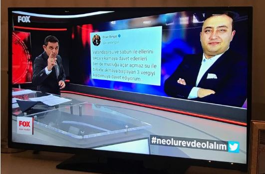 20 mart 2020 ozan bingöl sabun su musluğu açınca vergiler