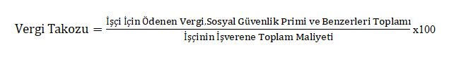vergi takozu formülü